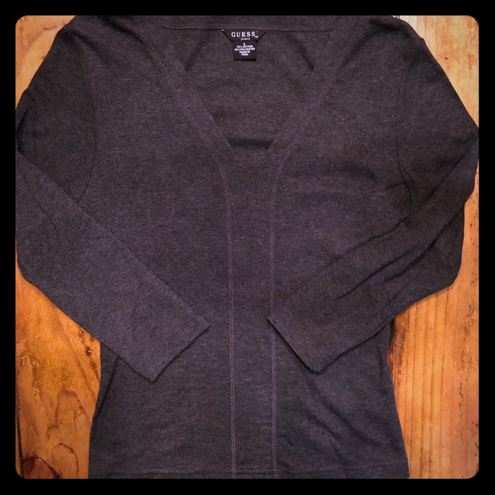 Vintage Guess Top 3/4 Length Sleeve